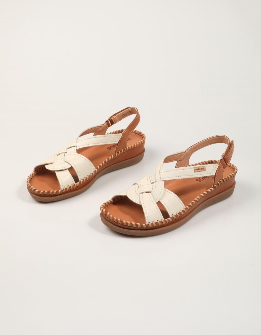 SANDALIAS PIKOLINOS CADAQUES W8K-1839C2 en color Blanco