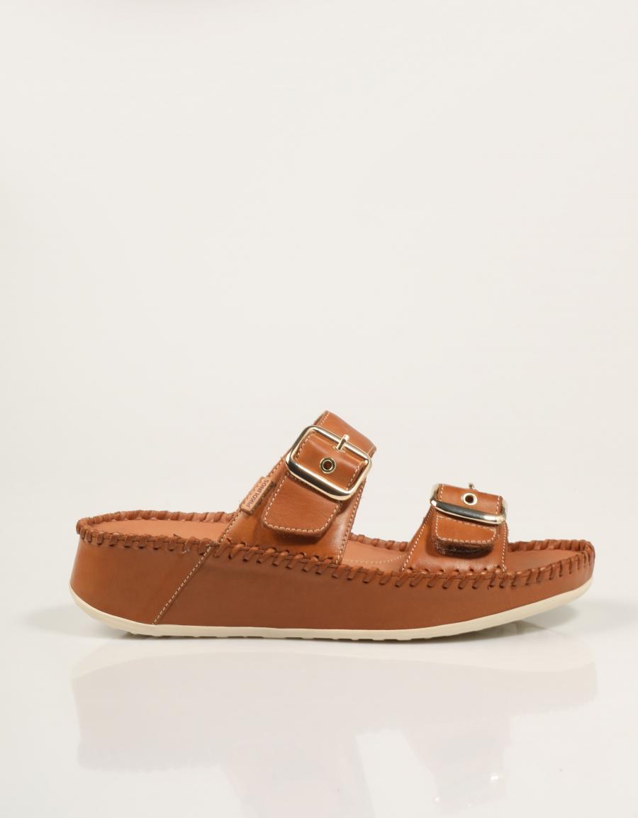 SANDALIAS PIKOLINOS MARINA W1C-0957 en color Cuero