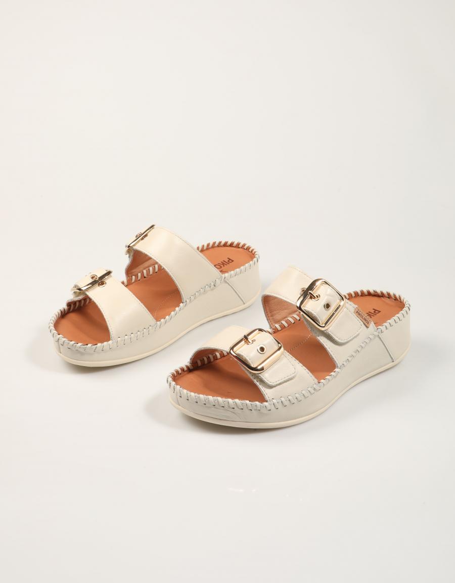 SANDALIAS PIKOLINOS MARINA W1C-0957 en color Hielo