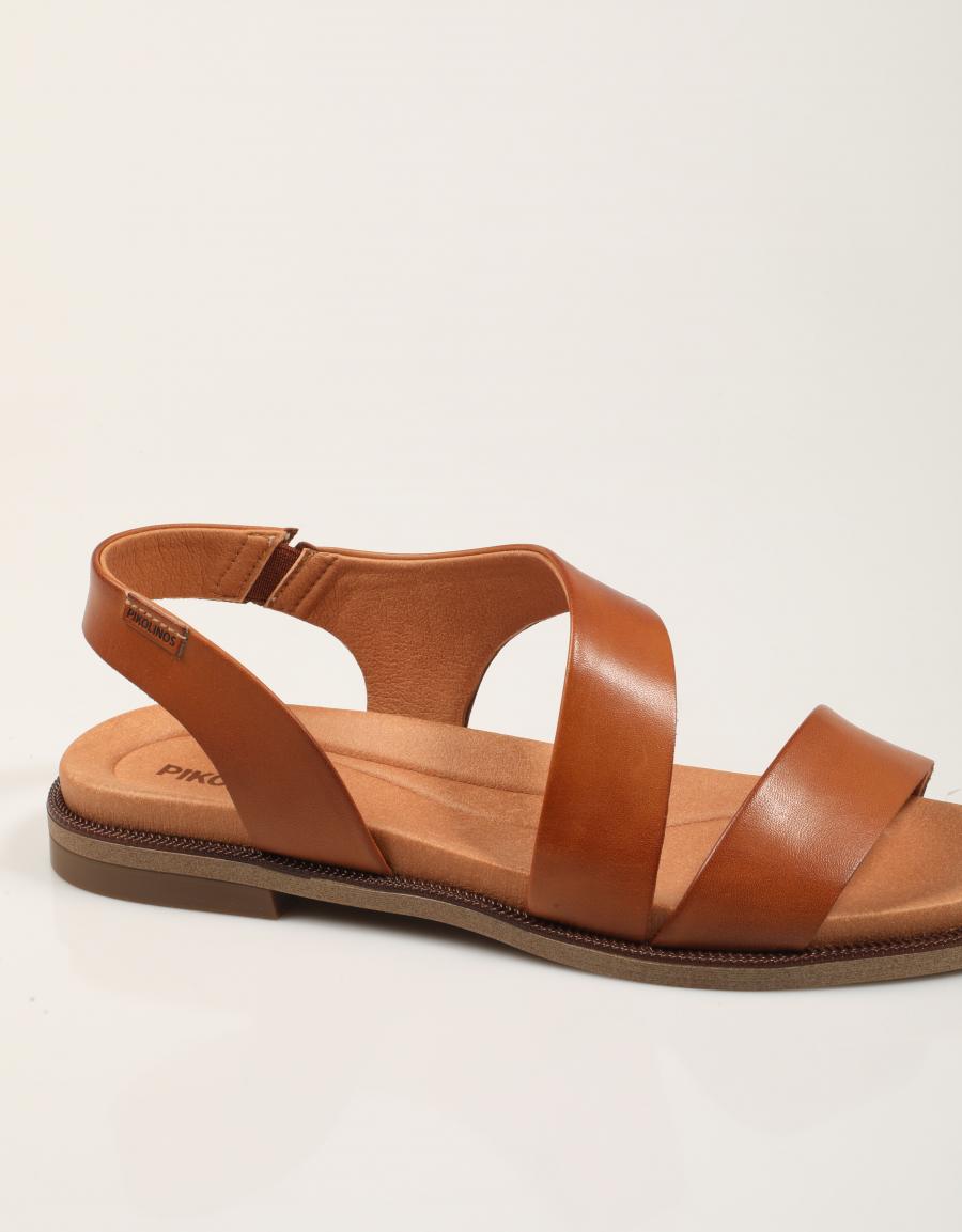 SANDALIAS PIKOLINOS NAVIA W3E-0652 en color Cuero