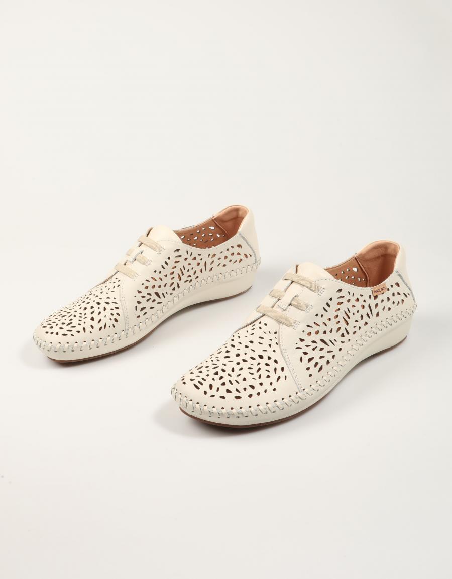 SANDALIAS PIKOLINOS P.VALLARTA 655-4783 en color Hielo