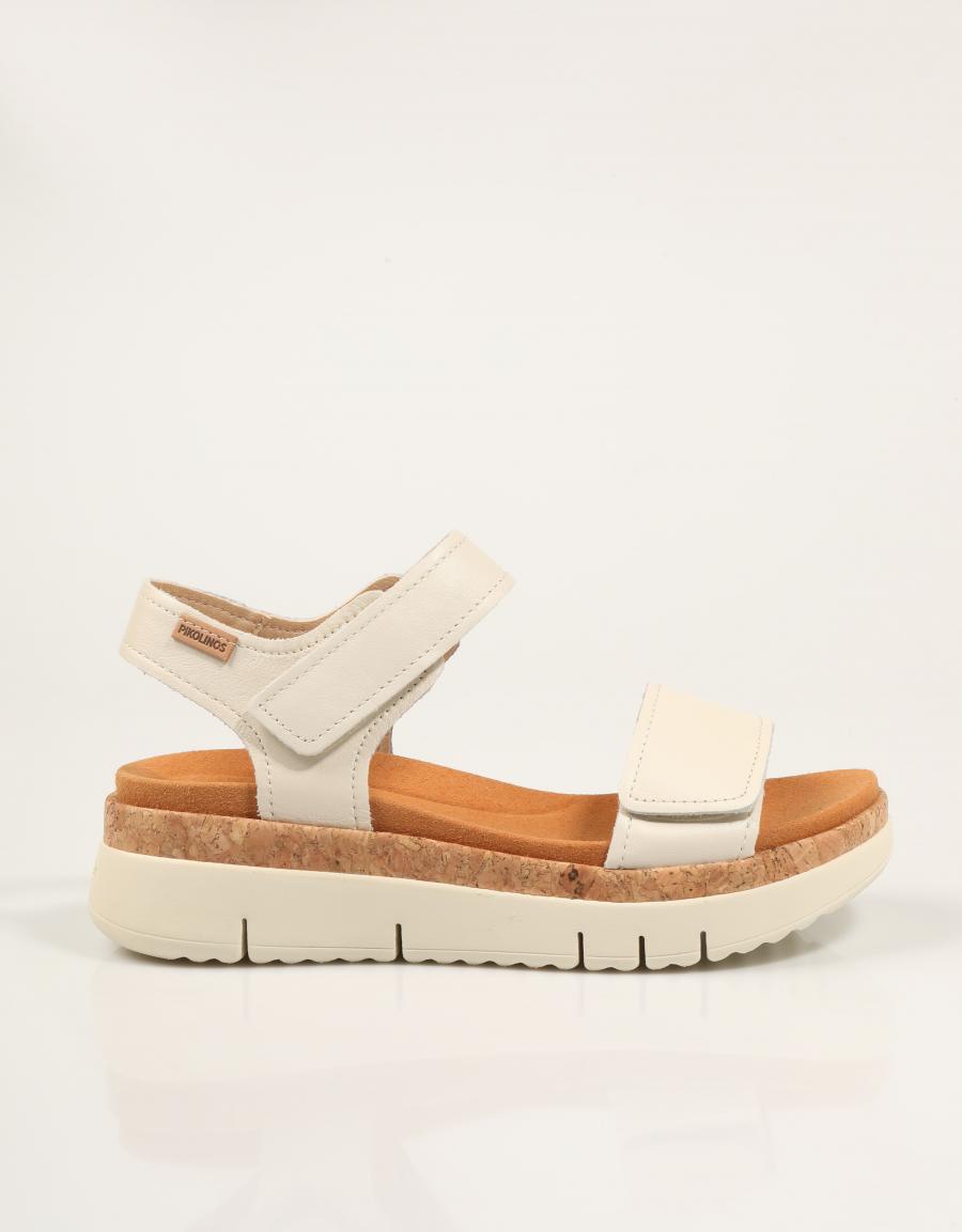 SANDALIAS PIKOLINOS PALMA W4N-0940 en color Blanco