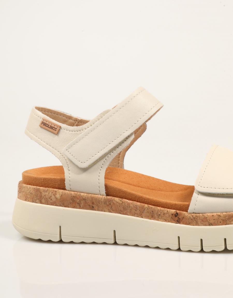 SANDALIAS PIKOLINOS PALMA W4N-0940 en color Blanco