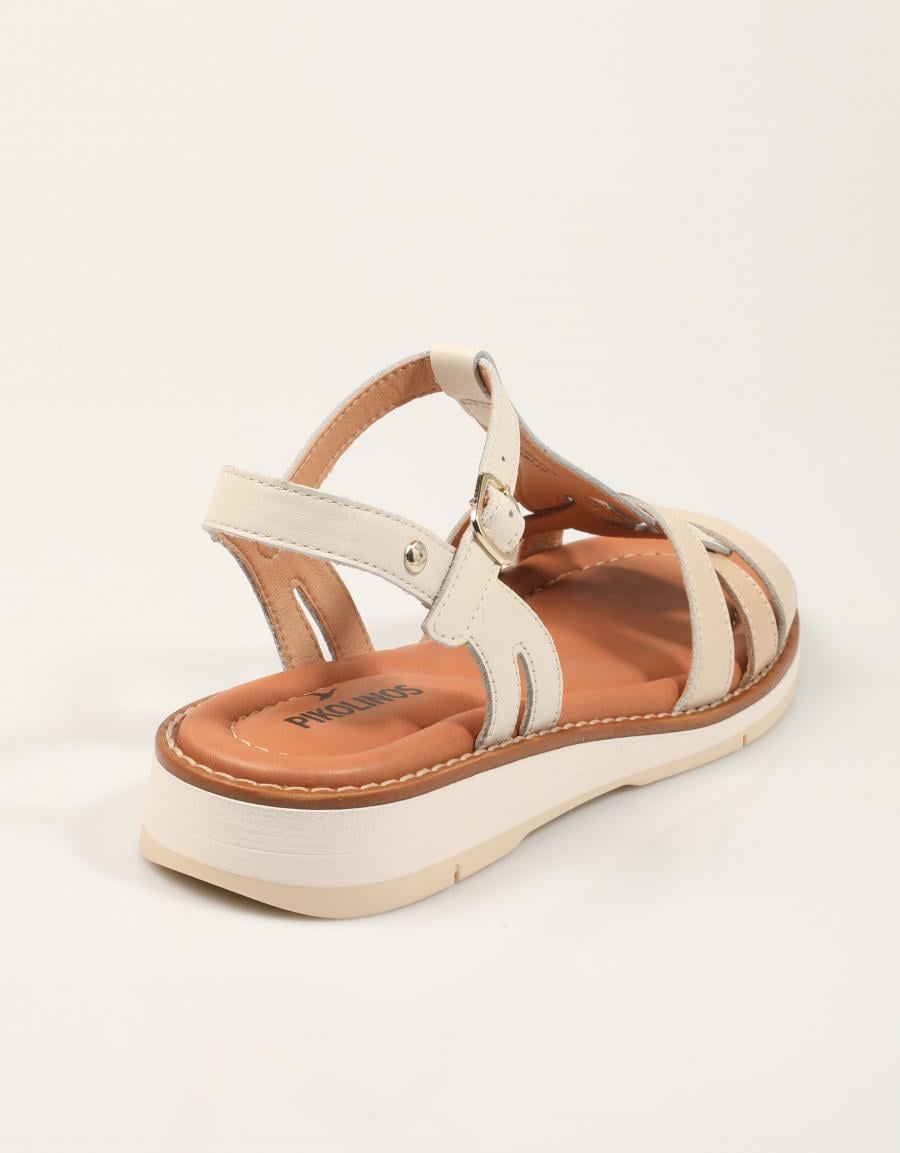 SANDALIAS PIKOLINOS ROQUETAS W9B-0789 en color Hielo