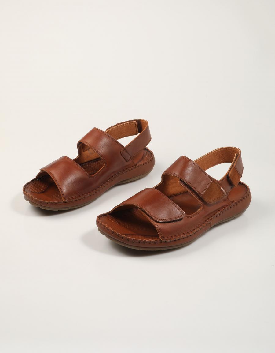 SANDALIAS PIKOLINOS TARIFA 06J-0017C1 en color Cuero