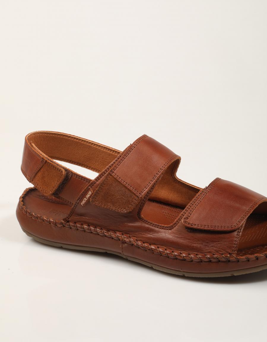 SANDALIAS PIKOLINOS TARIFA 06J-0017C1 en color Cuero