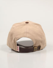 GORRA NEW ERA PATCH SUEDE E-FRAME en color Beige