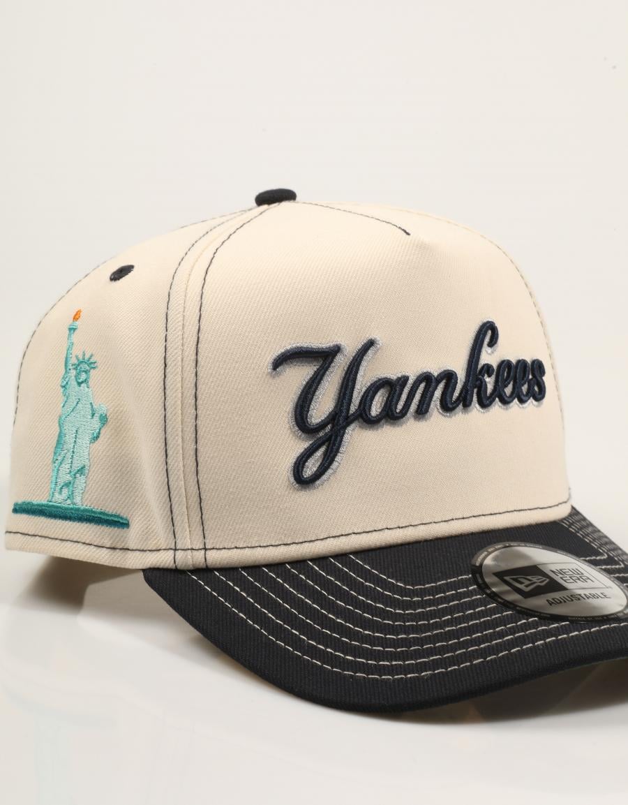 GORRA NEW ERA 9FORTY AFRAME LTCNVY 60856325 en color Beige