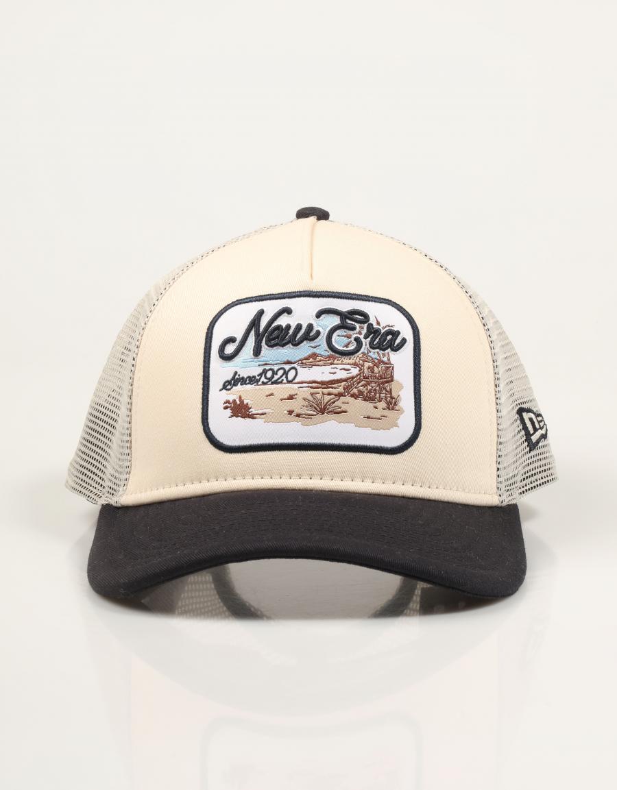 GORRA NEW ERA 9FORTY TRUCKER LTCNVY 60856272 en color Beige