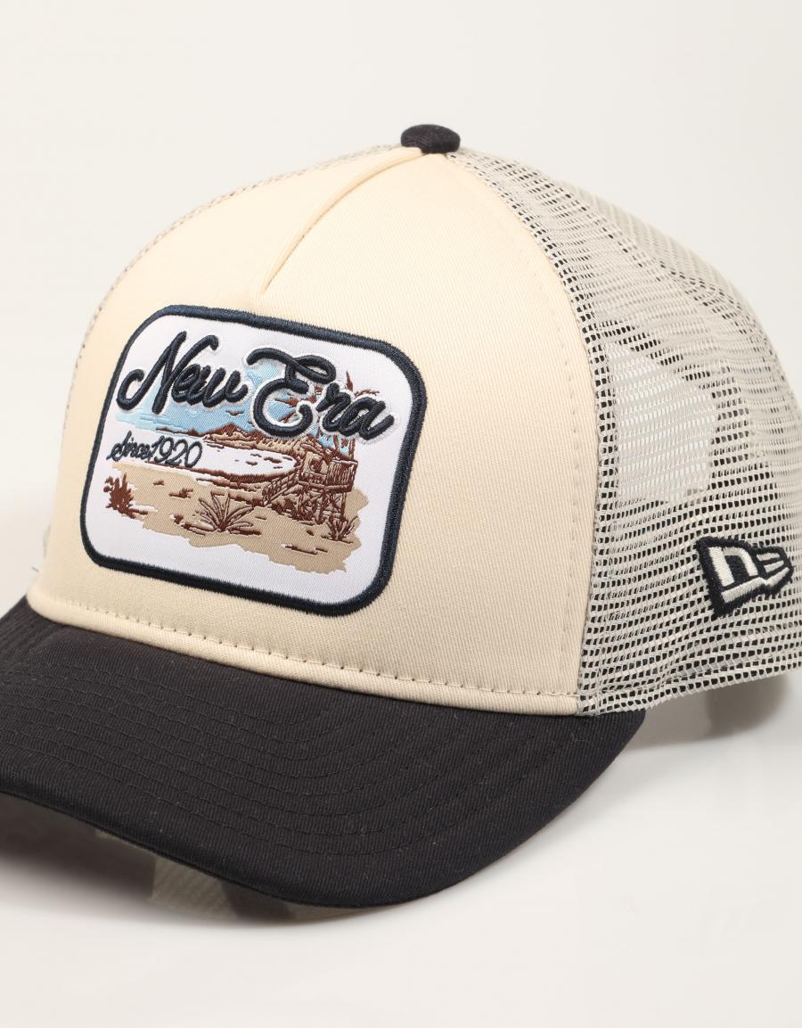 GORRA NEW ERA 9FORTY TRUCKER LTCNVY 60856272 en color Beige