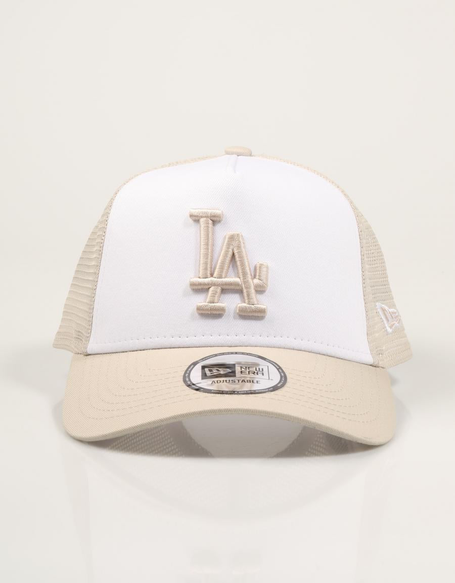 GORRA NEW ERA AFRAME TRUCKER STNWHI 60856266 en color Beige