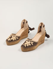 SANDALIAS ALHAMAS MARRON en color Marron