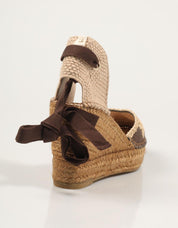 SANDALIAS ALHAMAS MARRON en color Marron