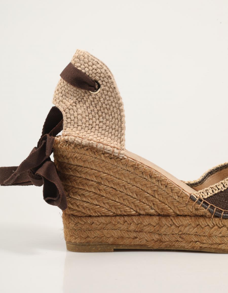 SANDALIAS ALHAMAS MARRON en color Marron