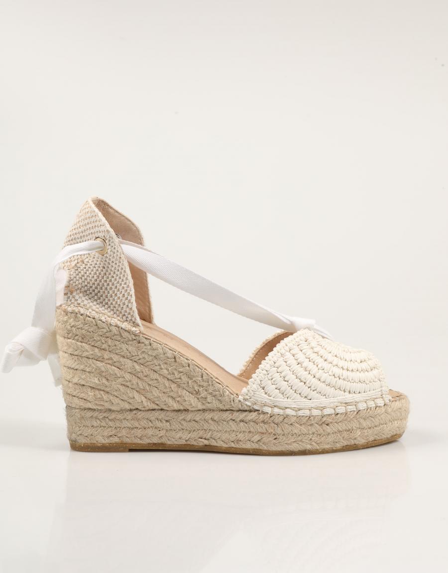 SANDALIAS ALHAMAS BLANCO en color Blanco