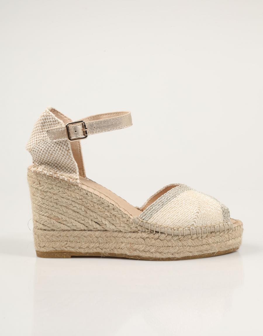 SANDALIAS ALHAMAS BLANCO en color Blanco