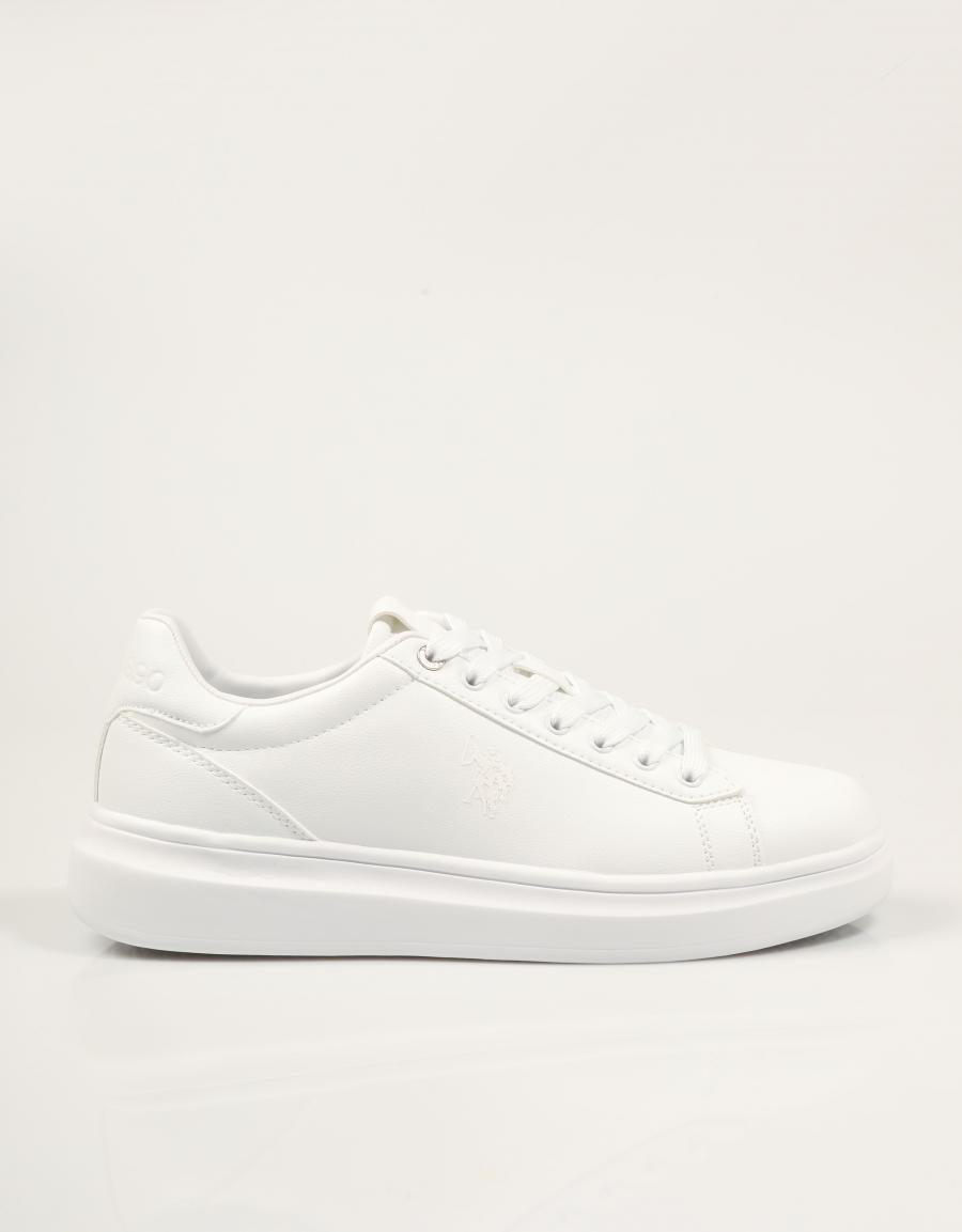 ZAPATILLAS US POLO ASSN CODY 010B WHITE en color Blanco