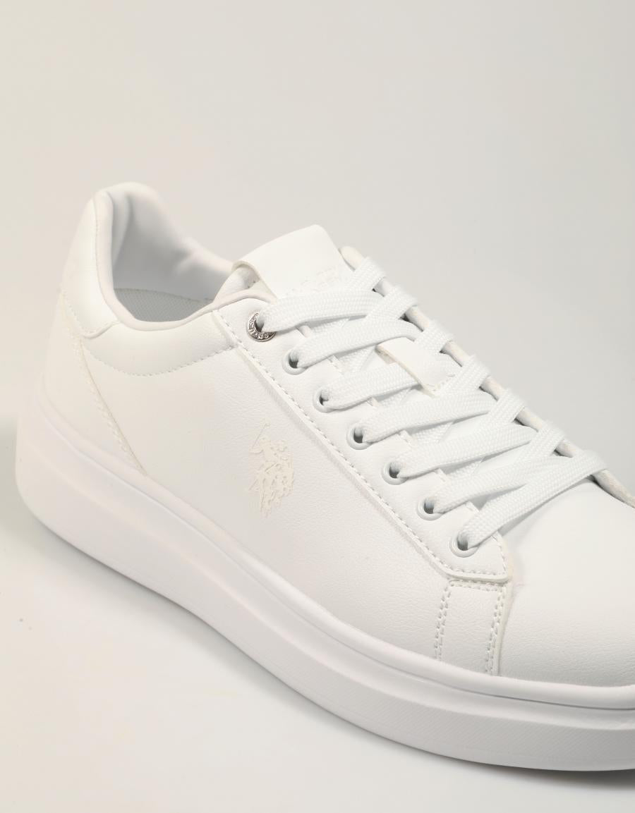 ZAPATILLAS US POLO ASSN CODY 010B WHITE en color Blanco
