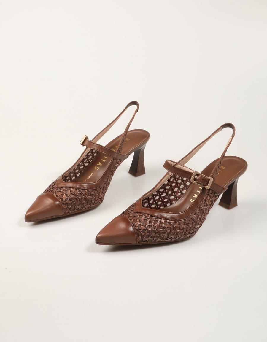 SANDALIAS HISPANITAS  en color Marron