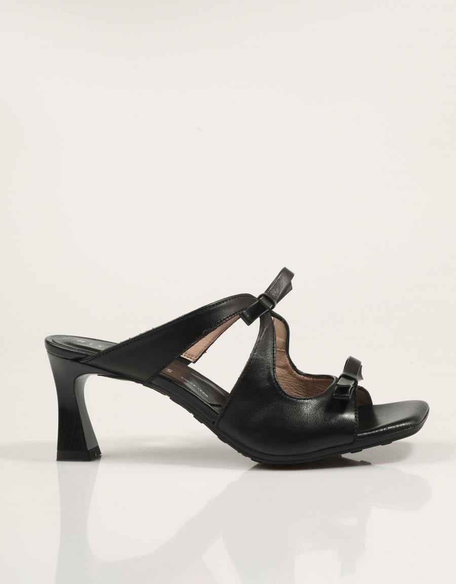 SANDALIAS HISPANITAS SANDALIA LAZOS BLACK en color Negro