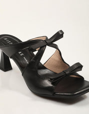 SANDALIAS HISPANITAS SANDALIA LAZOS BLACK en color Negro