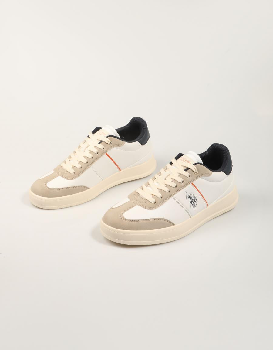 ZAPATILLAS US POLO ASSN CAMPY004B en color Blanco