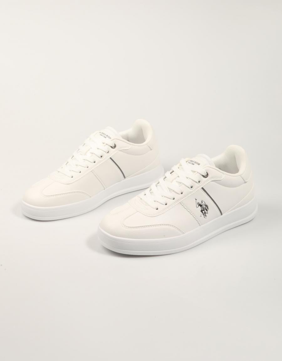 ZAPATILLAS US POLO ASSN CAMPY004C en color Blanco