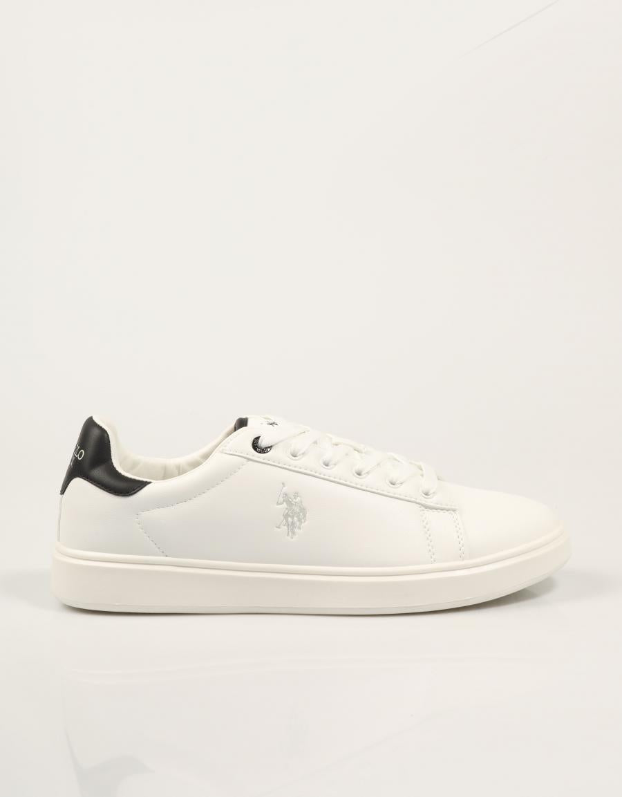 ZAPATILLAS US POLO ASSN BYRON 006M en color Blanco