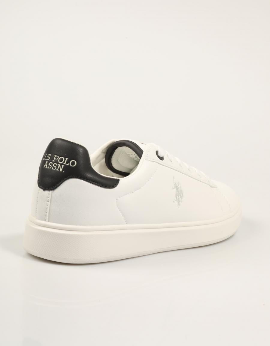 ZAPATILLAS US POLO ASSN BYRON 006M en color Blanco