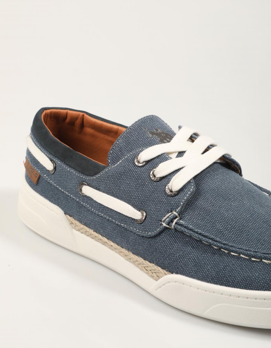 MOCASINES US POLO ASSN ALONSO 001A en color Azul marino