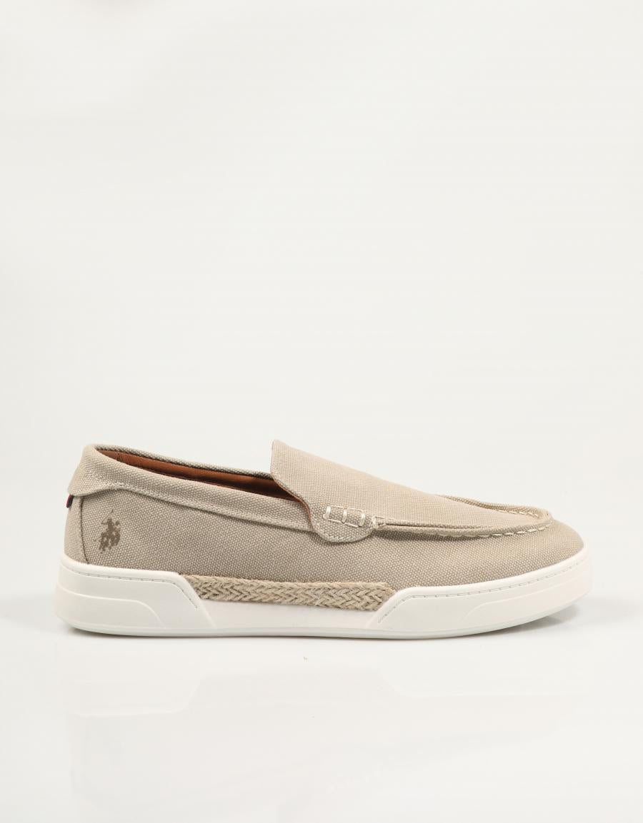 MOCASINES US POLO ASSN ALONSO 001A en color Beige
