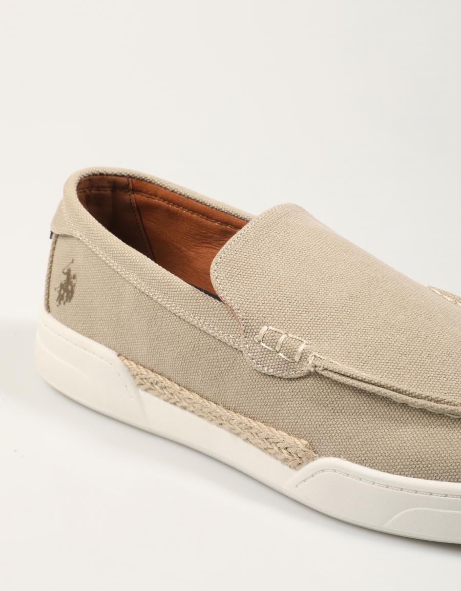 MOCASINES US POLO ASSN ALONSO 001A en color Beige