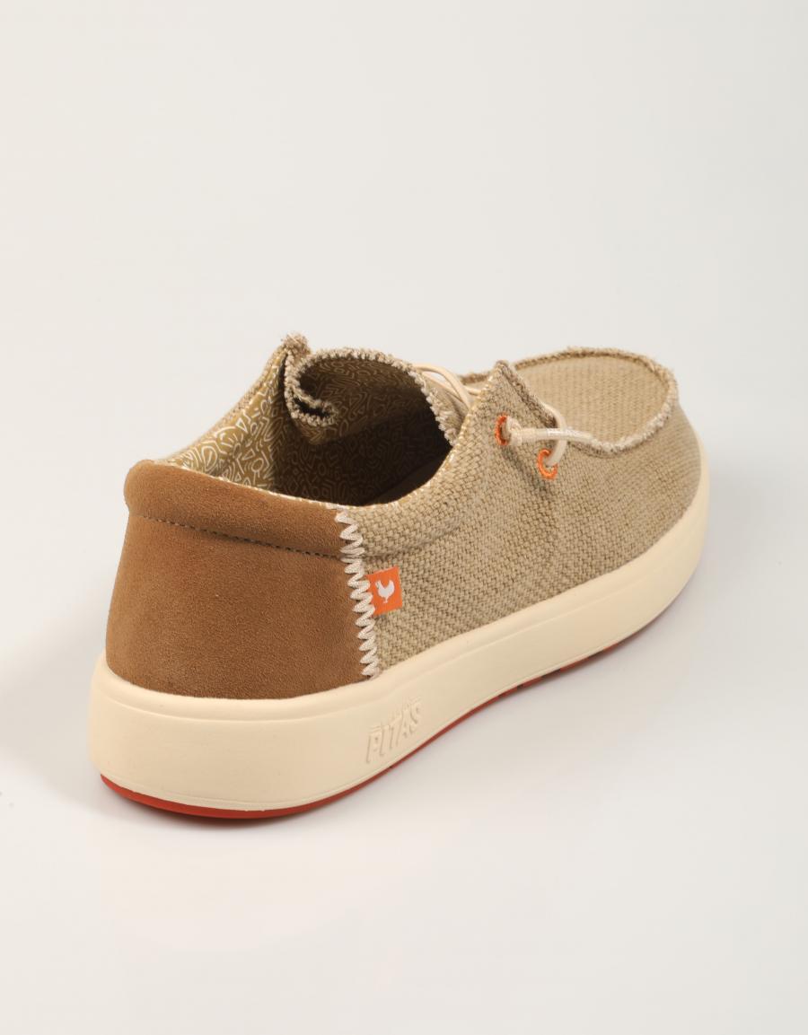 ZAPATOS WALKIN PITAS KILDA en color Beige