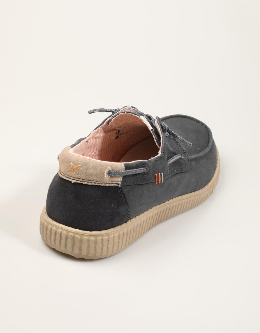 ZAPATOS SPORT WALKIN PITAS COMO en color Azul marino