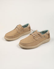 ZAPATOS SPORT WALKIN PITAS COMO en color Taupe