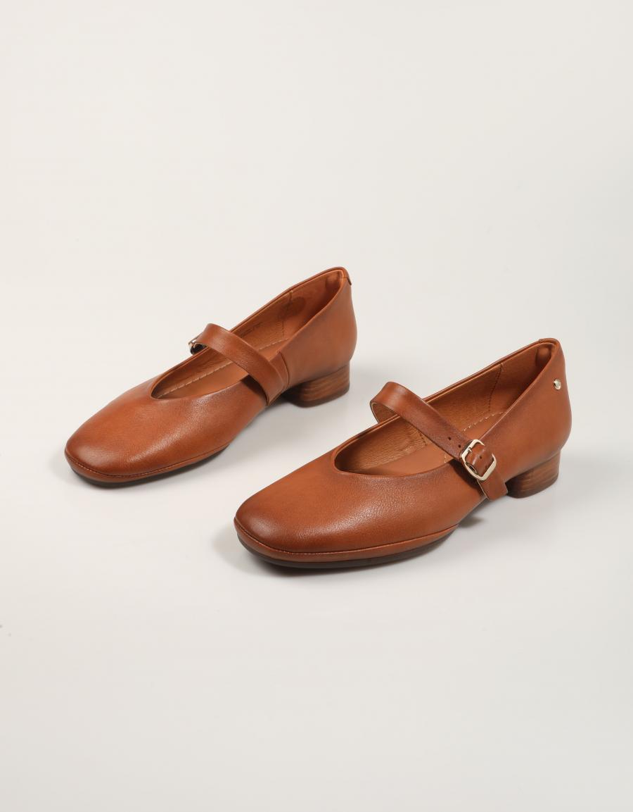 BAILARINAS PIKOLINOS  en color Cuero