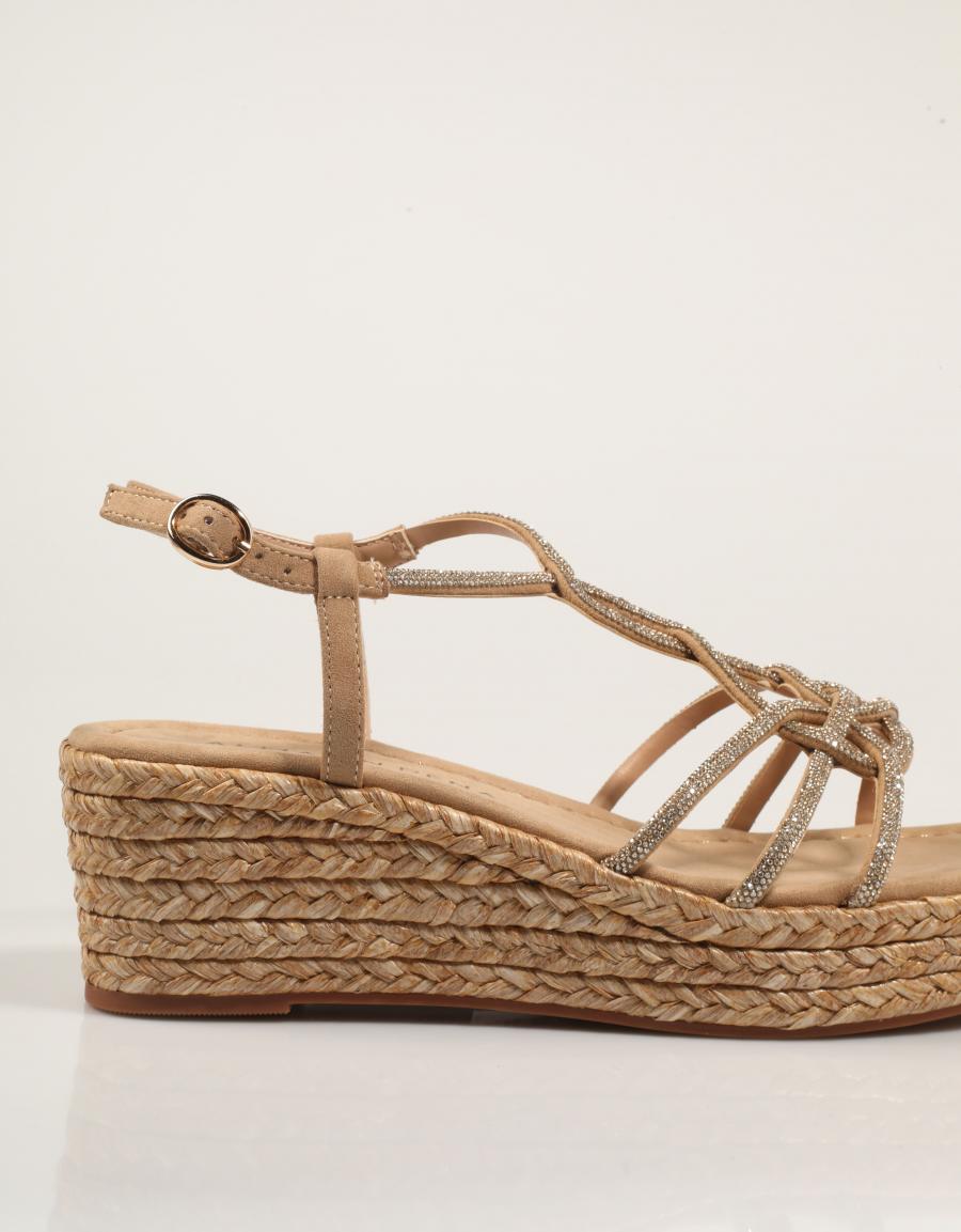 SANDALIAS ALMA EN PENA SANDALIA SIENA SAND en color Beige