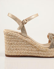 SANDALIAS ALMA EN PENA SANDALIA SARA GOLD en color Oro