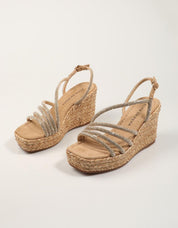 SANDALIAS ALMA EN PENA  en color Beige