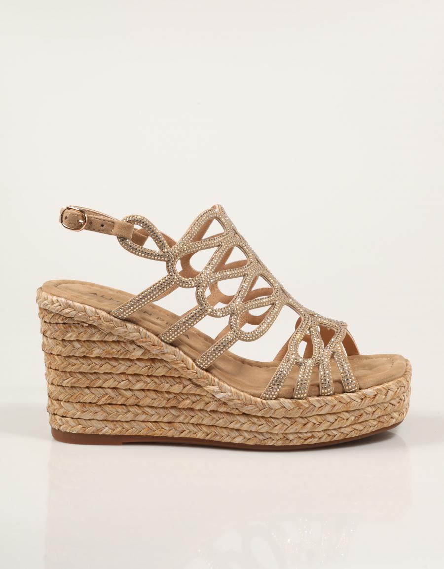 SANDALIAS ALMA EN PENA SANDALIA SIENA SAND en color Beige