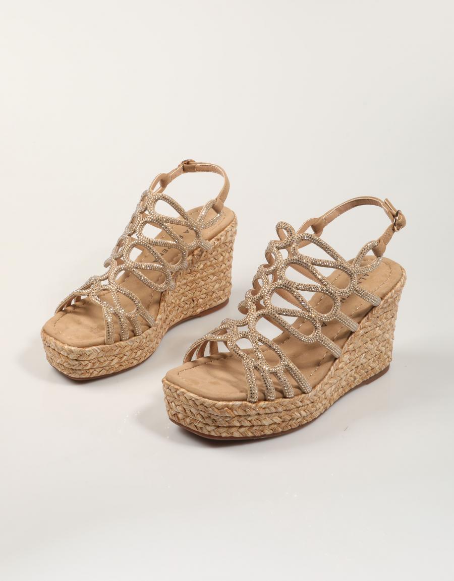 SANDALIAS ALMA EN PENA SANDALIA SIENA SAND en color Beige