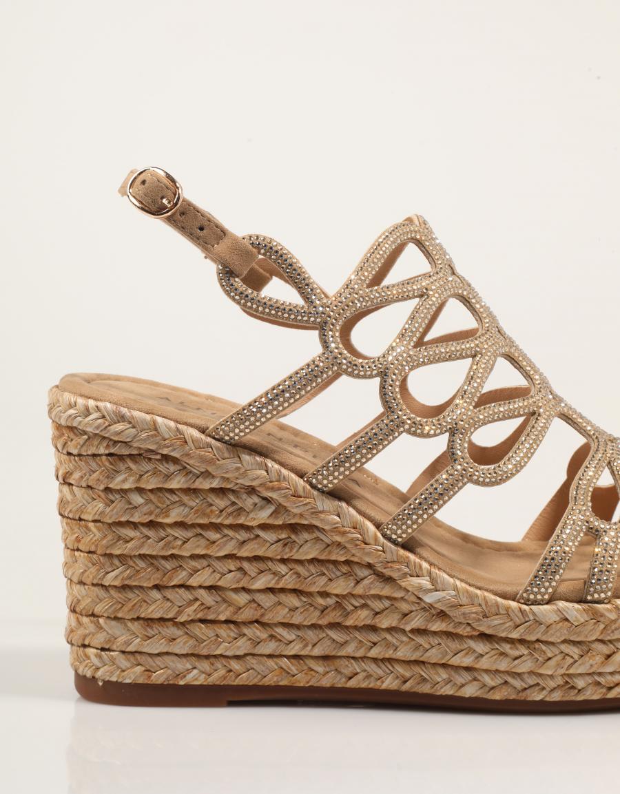 SANDALIAS ALMA EN PENA SANDALIA SIENA SAND en color Beige