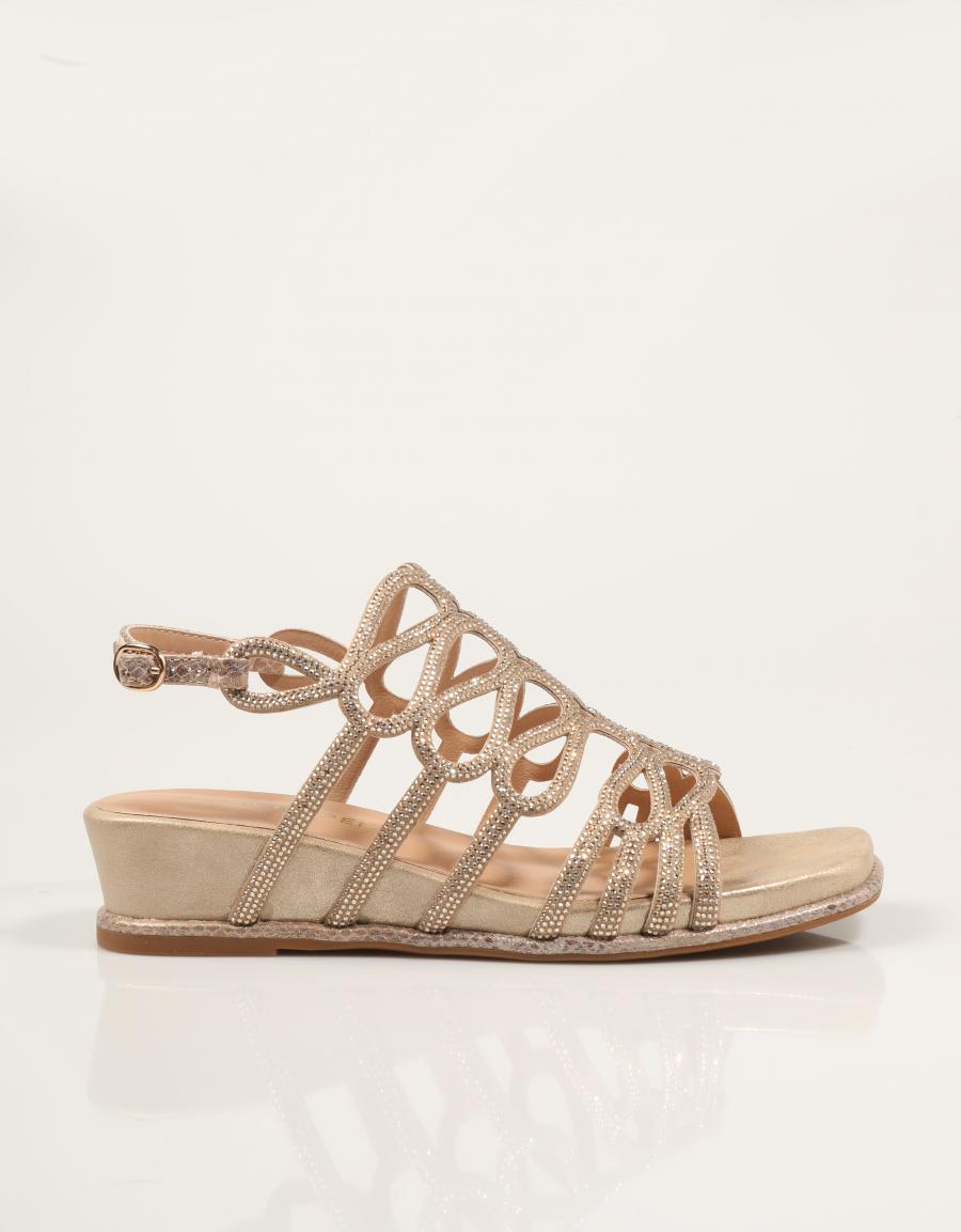 SANDALIAS ALMA EN PENA SANDALIA CLUDIA CAMEL en color Cuero