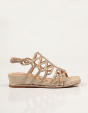 SANDALIAS ALMA EN PENA SANDALIA CLUDIA CAMEL en color Cuero