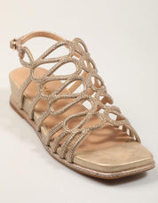SANDALIAS ALMA EN PENA SANDALIA CLUDIA CAMEL en color Cuero