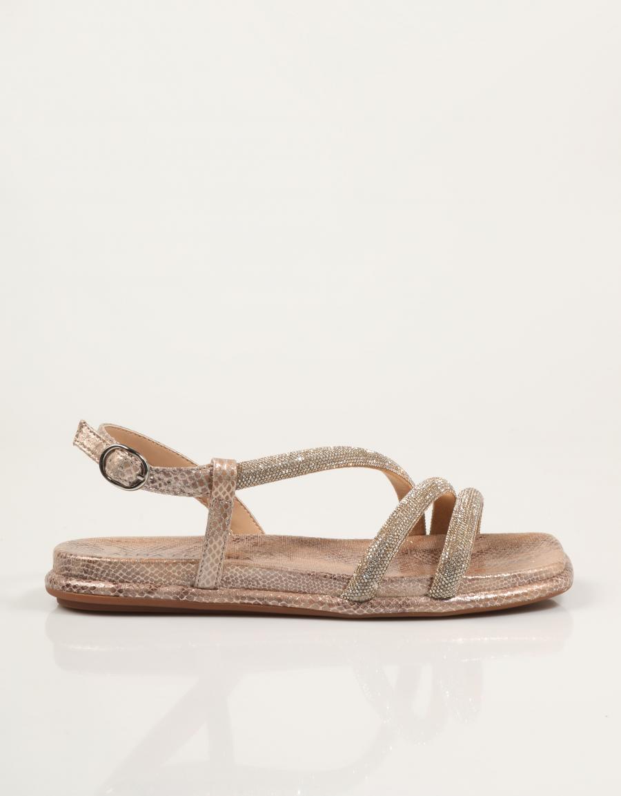 SANDALIAS ALMA EN PENA SANDALIA CLUDIA CAMEL en color Cuero