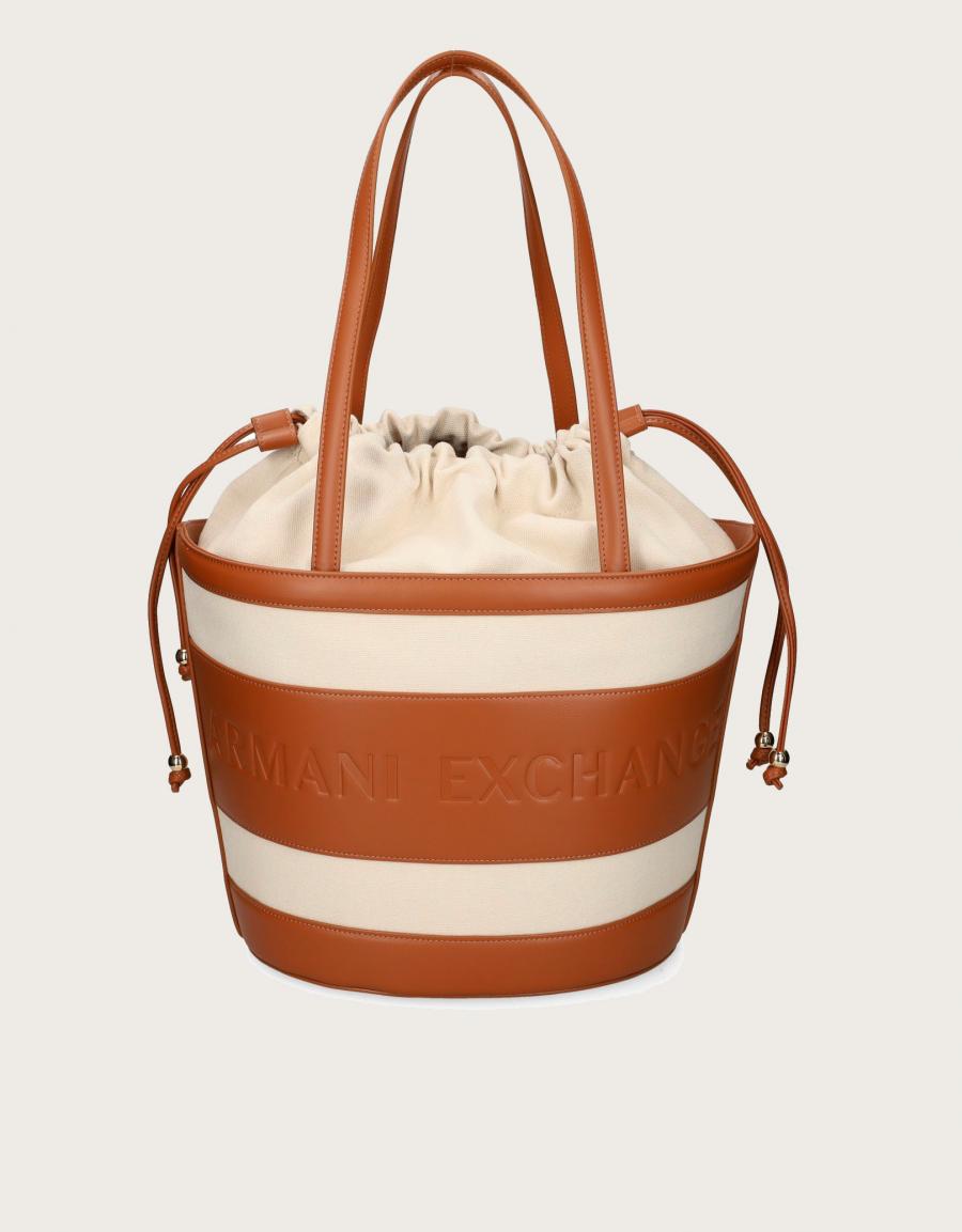 BOLSO ARMANI BAGS XW002607 AF22635 en color Marron