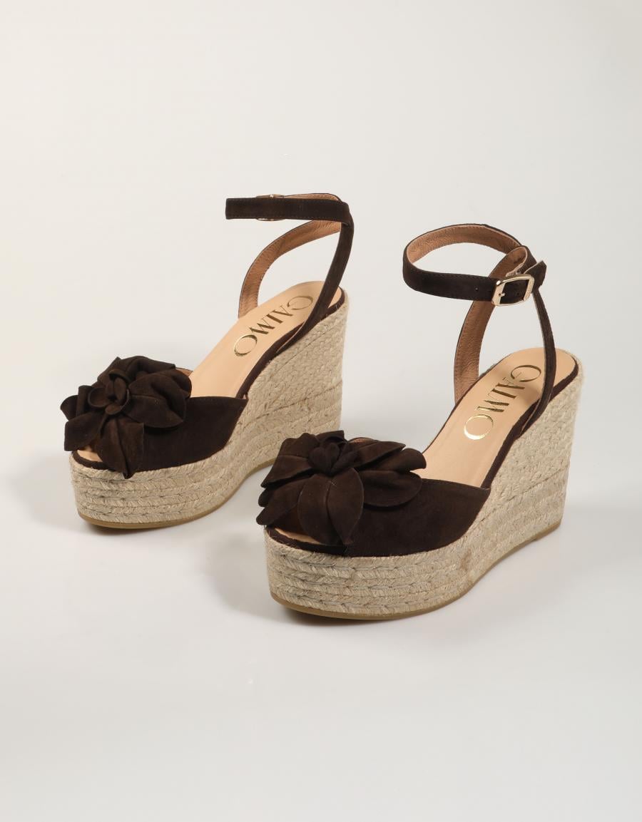 SANDALIAS GAIMO ADALLA ANTE MOKA en color Marron