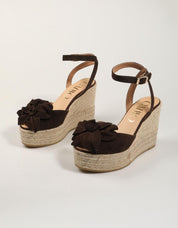 SANDALIAS GAIMO ADALLA ANTE MOKA en color Marron