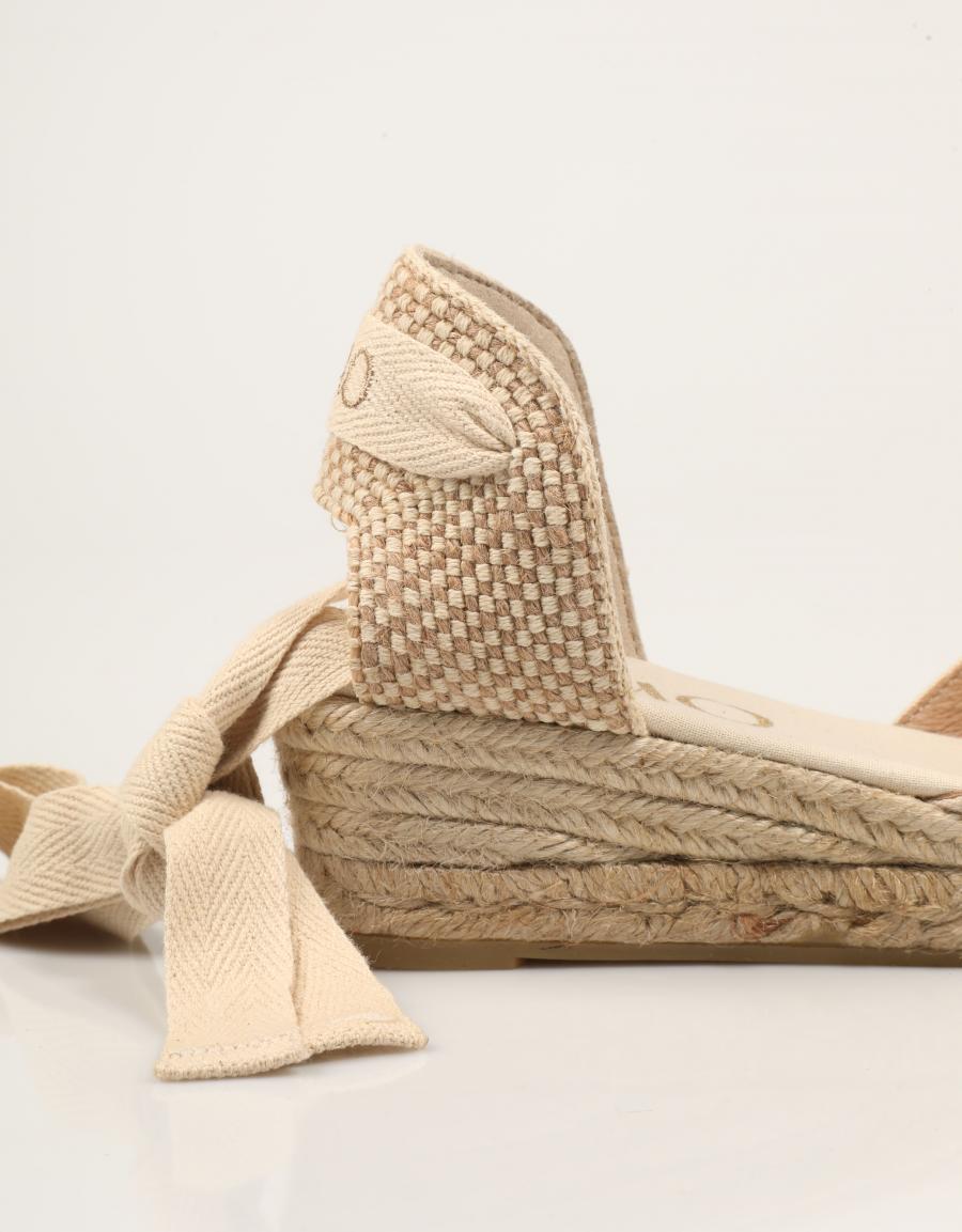 SANDALIAS GAIMO LINO PIQUE SUMMER ARENA en color Beige